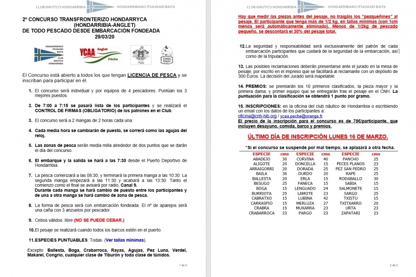 Normativa del Concurso